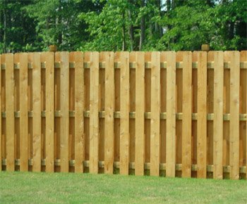 Wood Fence Shadow Box