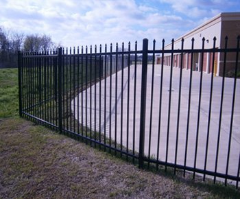 Commercial Steel Fence